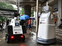 Singapore thử nghiệm robot tuần tra an ninh