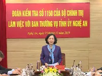 Kiểm tra đổi mới công tác cán bộ ở Nghệ An