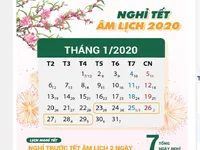 Học sinh Hà Nội được nghỉ Tết Nguyên đán Canh Tý 8 ngày