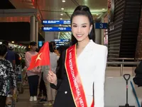 Á hậu Thuý An lên đường sang Ai Cập dự thi Miss Intercontinental