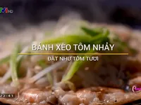 Đến Bình Định thưởng thức bánh xèo tôm nhảy ngon khó cưỡng