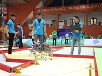 Robocon Việt Nam 2019: Nhiều cơ chế di chuyển MR2 độc đáo hé lộ qua buổi thử sân