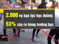 Mỗi ngày có tới hơn 5 vụ bạo lực học đường xảy ra tại Việt Nam