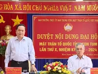 Cán bộ Mặt trận phải có uy tín