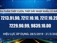 Bộ Công Thương áp thuế 10,9#phantram đối với thép dây, thép cuộn nhập khẩu