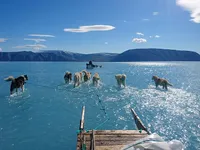 Bức ảnh lột tả hiện trạng băng tuyết tại Greenland gần đ&acirc;y
