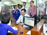 Khai trương Bộ phận Một cửa giải quyết thủ tục h&agrave;nh ch&iacute;nh tại Cục L&atilde;nh sự