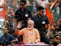 India election results: Modi claims landslide victory for BJP