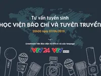 Giao lưu trực tuyến Tư vấn tuyển sinh Học viện Báo chí và Tuyên truyền