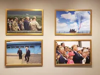 Ảnh Chủ tịch Triều Tiên Kim Jong-un xuất hiện trong Nhà Trắng