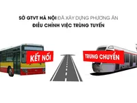 Điều chỉnh lộ trình 43 tuyến xe bus theo trục metro Cát Linh - Hà Đông