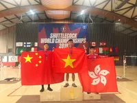 Vietnam win three golds at Shuttlecock World Championships 2019
