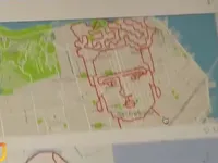 Vẽ tranh bằng c&aacute;ch chạy bộ