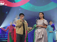 Hà Lê - Bùi Lan Hương say đắm trên sân khấu VTV Awards với 'Mưa hồng'