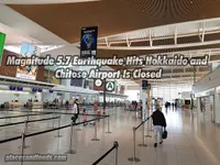 A magnitude 5.8 quake hits Hokkaido