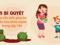 5 bí quyết mẹ cần biết giúp bé tiêu hóa khỏe mạnh trong dịp Tết