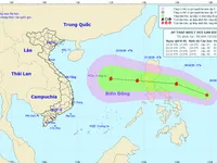 Lại xuất hiện áp thấp nhiệt đới khả năng mạnh lên thành bão