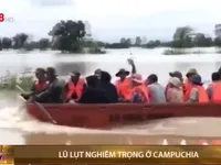 Lũ lụt nghiêm trọng ở Campuchia