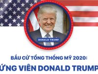 INFOGRAPHIC Bầu cử Tổng thống Mỹ 2020: Ứng viên Donald Trump