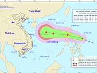 Áp thấp nhiệt đới sắp vào Biển Đông, bác tin siêu bão cấp 17 đổ bộ vào miền Trung