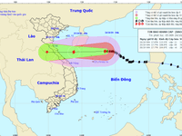 Bão số 8 chưa vào đất liền, áp thấp nhiệt đới mới đã xuất hiện trên biển