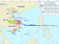 Tây Nguyên mưa lớn vì bão số 9