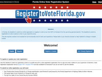 Trang mạng bang 'chiến địa' Florida bị sập trước thềm bầu cử tổng thống Mỹ