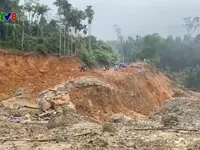 Xây dựng khu tái định cư cho người dân vùng sạt lở Trà Leng