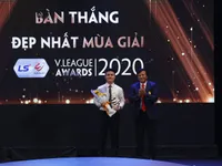 Quang Hải giành giải bàn thắng đẹp nhất V.League 2020