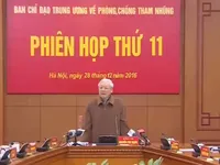 Tổng Bí thư, Chủ tịch nước chủ trì hội nghị toàn quốc tổng kết công tác phòng, chống tham nhũng