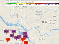 Chất lượng không khí Hà Nội ở mức xấu