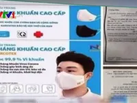 Khẩu trang kháng khuẩn không nguồn gốc được rao bán tràn lan