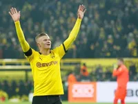 Teenager Haaland scores another two as Dortmund thump Cologne 5-1