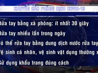 Bộ Y tế khuyến cáo người dân chủ động, tích cực vệ sinh để phòng dịch COVID-19