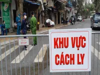 Dỡ bỏ lệnh cách ly phố Trúc Bạch, Hà Nội