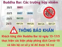 TP.HCM tiếp tục khuyến cáo những người đến quán bar Buddha từ ngày 13 - 17/3