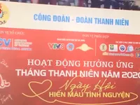 Hiến máu tình nguyện 'Sẻ giọt máu đào, gửi trao hy vọng'