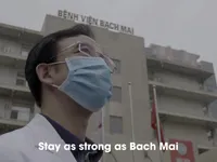 Y bác sĩ bệnh viện Bạch Mai cùng hát 'Cảm ơn tình yêu', chúc quyết thắng COVID-19