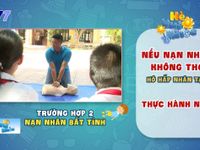 Hè vui khỏe: Cùng học cách sơ cấp cứu nạn nhân đuối nước