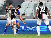 Ronaldo scores, misses penalty as Juve win ninth straight title