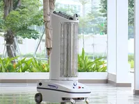 Trường đại học chế tạo robot khử khuẩn đa năng 'Made in Vietnam'