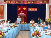 Thường trực Ban Bí thư kiểm tra công tác chuẩn bị Đại hội Đảng bộ tại Cà Mau