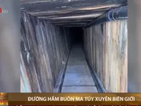 Phát hiện đường hầm buôn ma túy xuyên biên giới Mỹ-Mexico