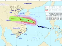 Bão số 5 sẽ đổ bộ đất liền trong trưa và chiều 18/9