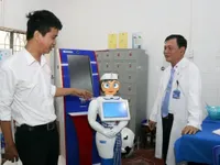HCM City hospital introduces a nurse robot to help patients