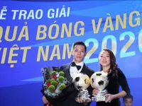 Văn Quyết và Huỳnh Như chia sẻ sau khi giành Quả bóng Vàng Việt Nam 2020