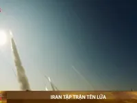 Iran tập trận tên lửa