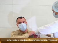 Nga đưa vào sử dụng hơn 1,5 triệu liều vaccine ngừa COVID-19