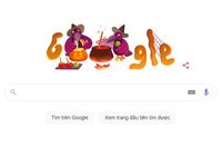 Google cập nhật doodle mới mừng lễ Halloween