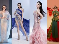 Đỗ Hà nhận sash, khoe loạt trang phục dự thi Miss World 2021